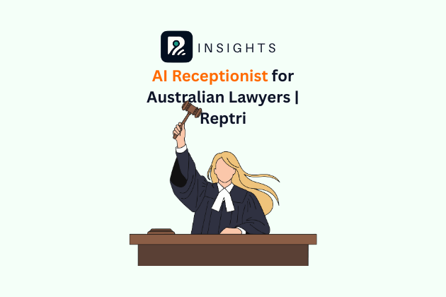 Judge holding a gavel over AI receptionist for lawyers title screen